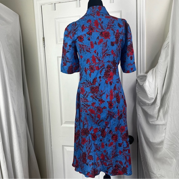 Derek Lam silk button down short sleeve women’s size 0 - Picture 3 of 14